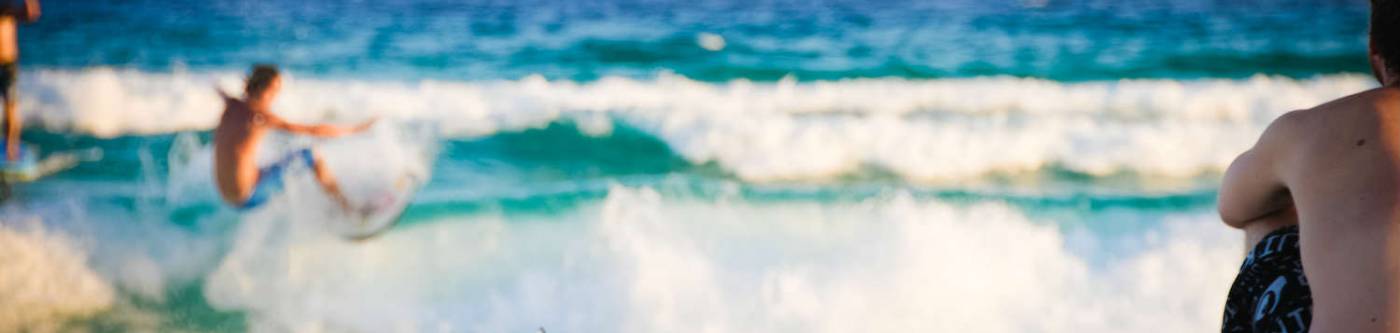 Surfing on the Emerald Coast of Florida